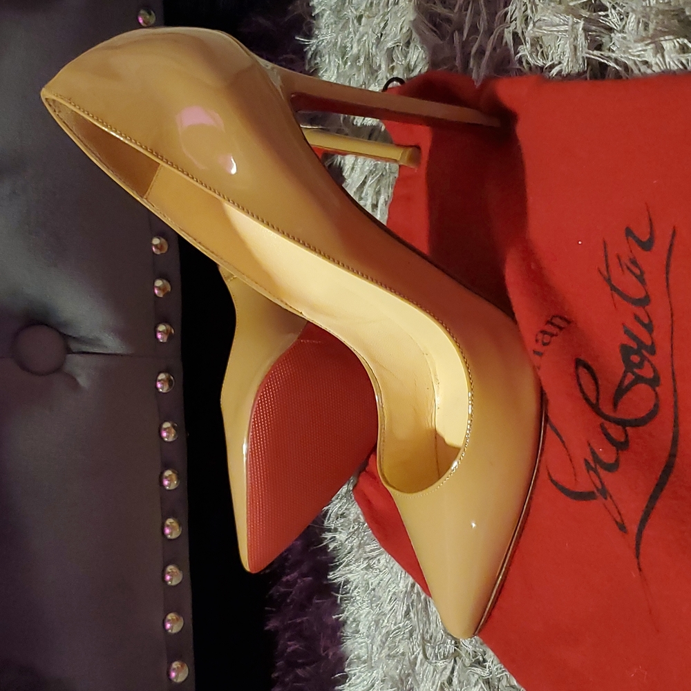 Christian louboutin 120 mm pumps